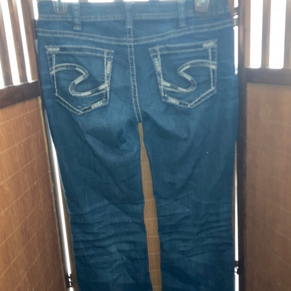 Silver Jeans Denim - Silver Dark Blue Women's Denim Jeans 30